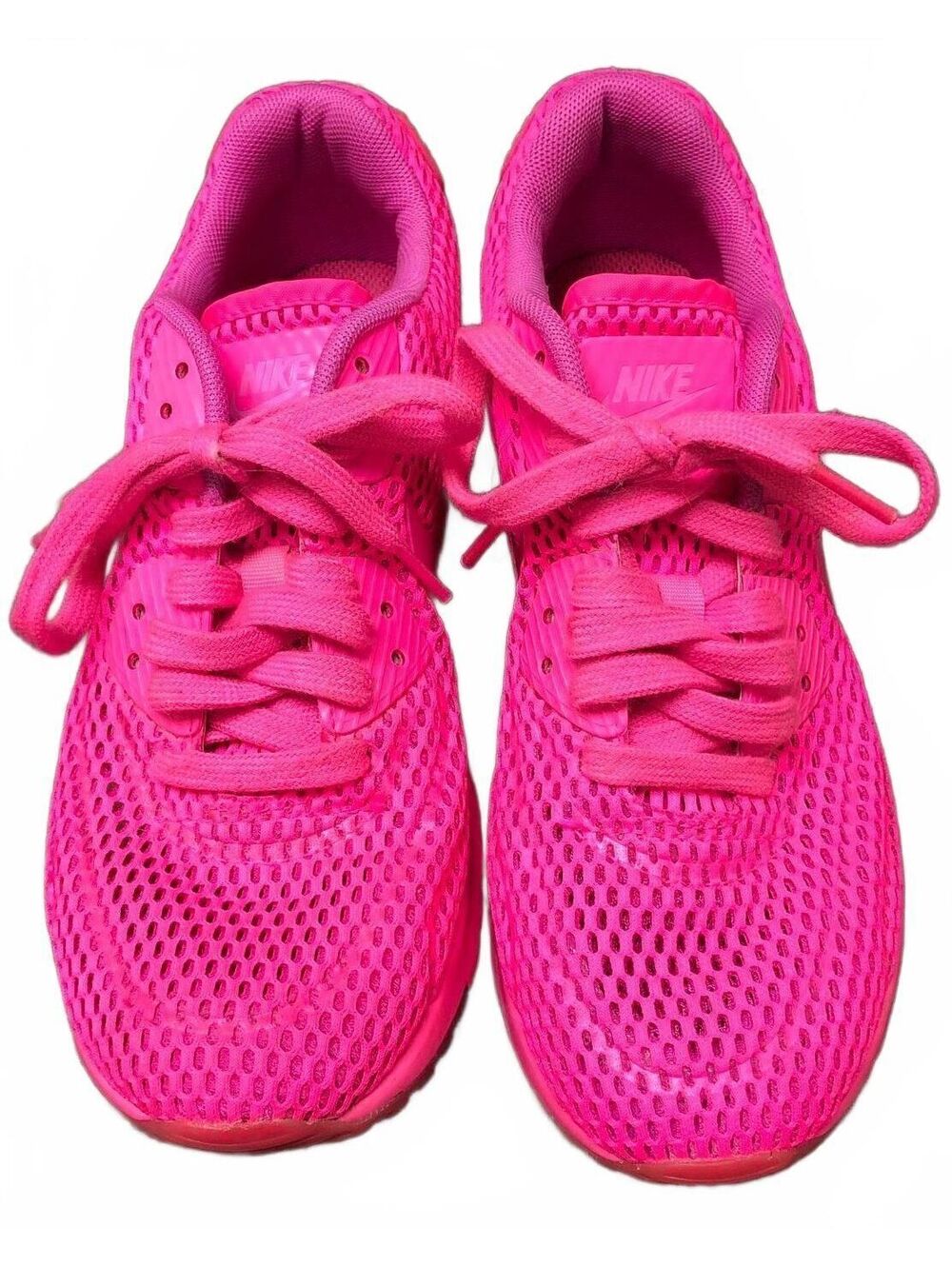 Nike Air Max 90 Ultra Breathe Pink Blast Women's Sneakers - Size 7